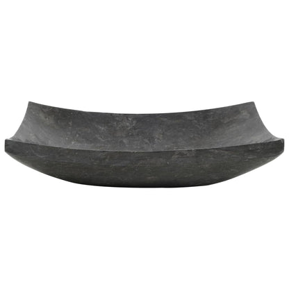 Gootsteen 50X35X12 Cm Marmer Zwart