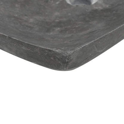 Gootsteen 50X35X12 Cm Marmer Zwart