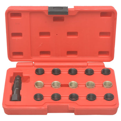 16-Delige Bougiedraad Reparatieset M14X1,25
