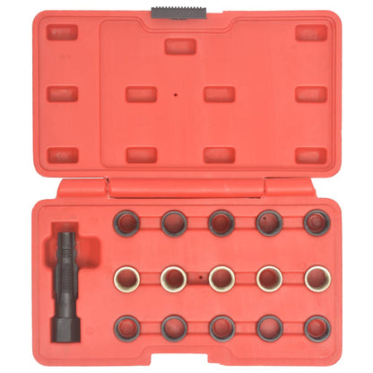 16-Delige Bougiedraad Reparatieset M14X1,25