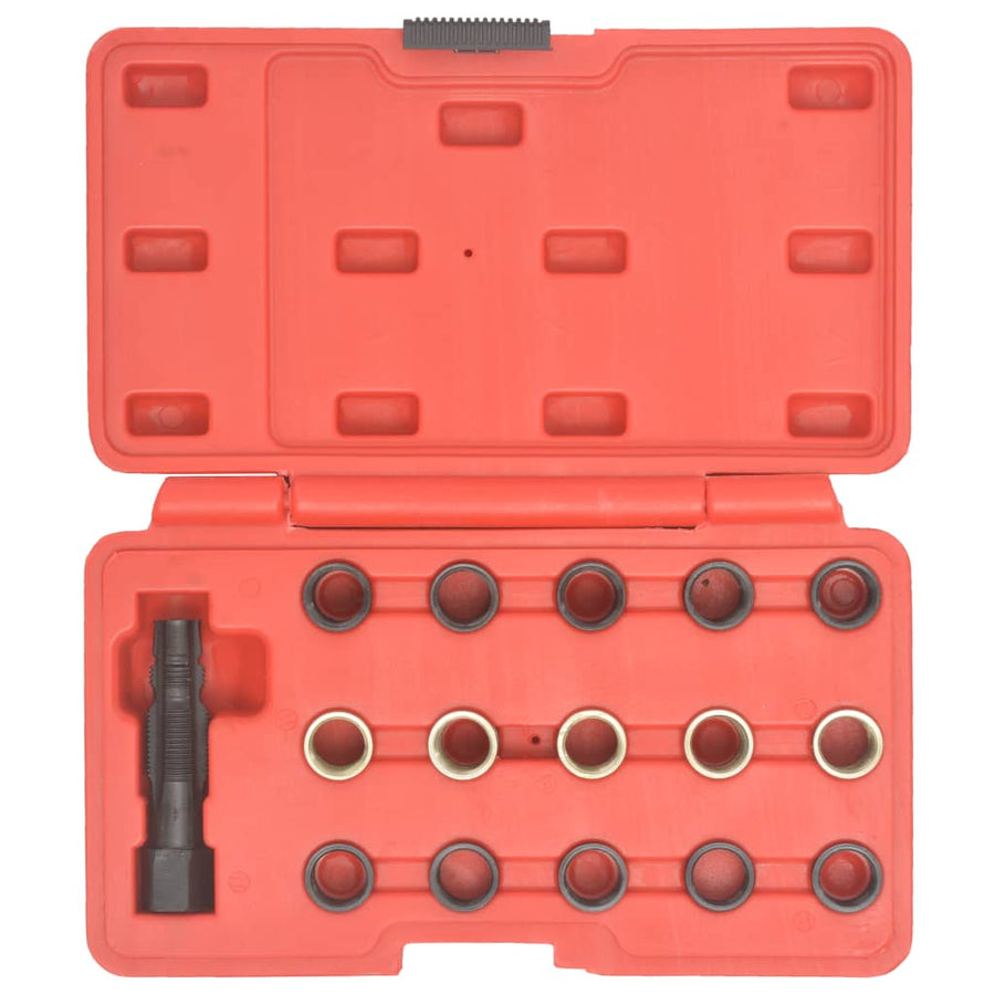 16-Delige Bougiedraad Reparatieset M14X1,25