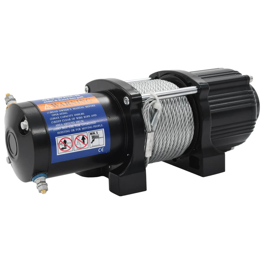 Lier Elektrisch 12 V 4.500 Lbs 2.040 Kg Met Afstandsbediening