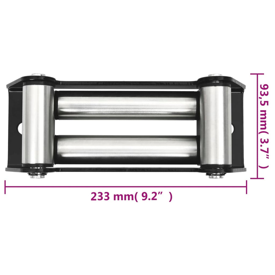 Rollenvenster 4-Voudig Staal 5000-6000 lbs