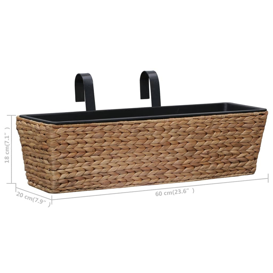Plantenbakken Waterhyacint Bruin