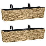 Plantenbak set waterhyacint 80x20x18 cm