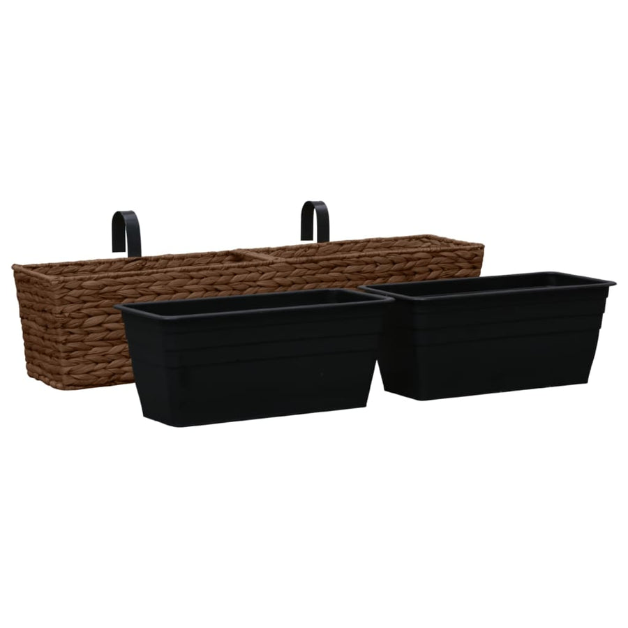 Plantenbakken Waterhyacint Bruin