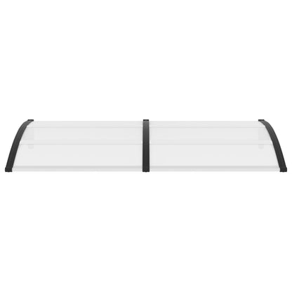 Deurluifel Pc 200 x 100 cm Zwart en transparant