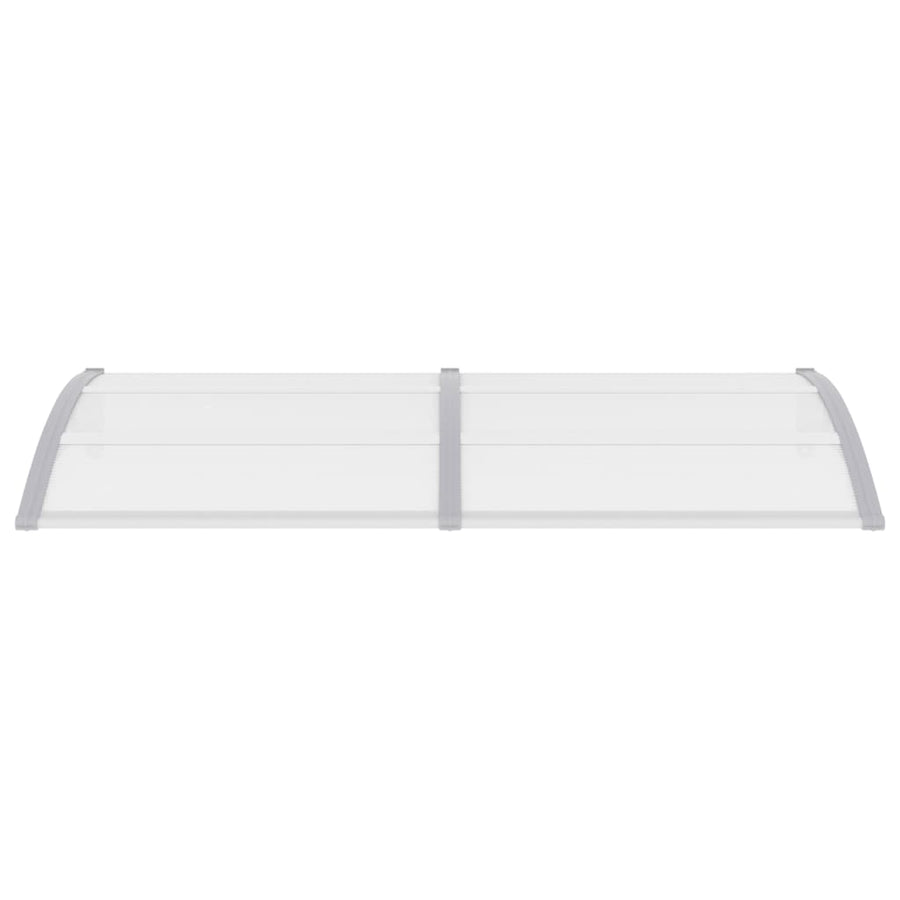 Deurluifel Pc 200 x 100 cm Grijs en transparant