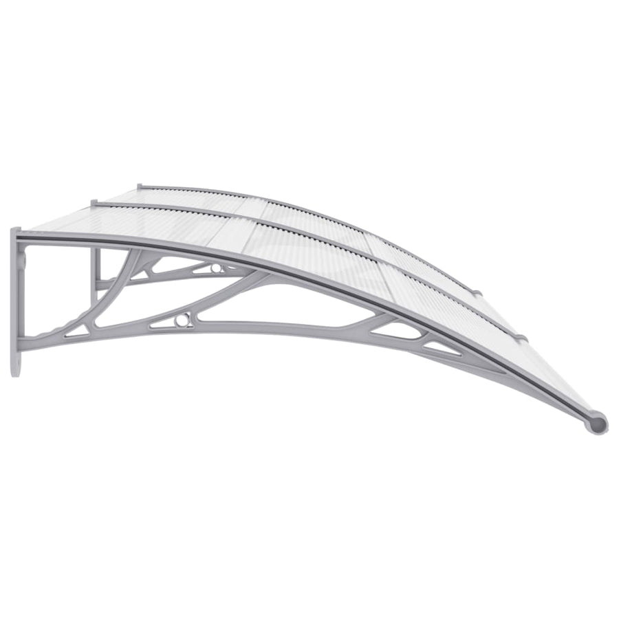 Deurluifel Pc 200 x 100 cm Grijs en transparant