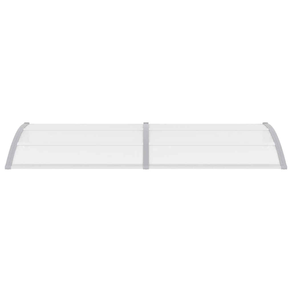 Deurluifel Pc 240 x 100 cm Grijs en transparant