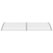 Deurluifel Pc 240 x 100 cm Grijs en transparant