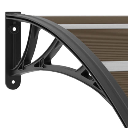 Deurluifel Pc 240 x 100 cm Bruin en zwart