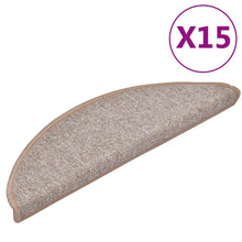 15 st Trapmatten 56x17x3 cm lichtbruin 15 56 x 17 x 3 cm Lichtbruin