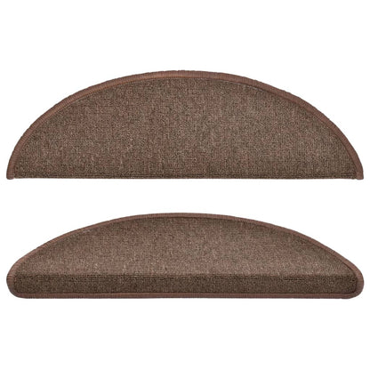 15 st Trapmatten 56x17x3 cm koffiebruin 15 56 x 17 x 3 cm Koffiebruin