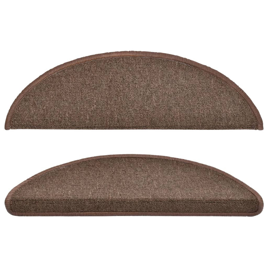 15 st Trapmatten 56x17x3 cm koffiebruin 15 56 x 17 x 3 cm Koffiebruin
