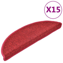 15 st Trapmatten 56x17x3 cm bordeauxrood 15 56 x 17 x 3 cm Bordeauxrood