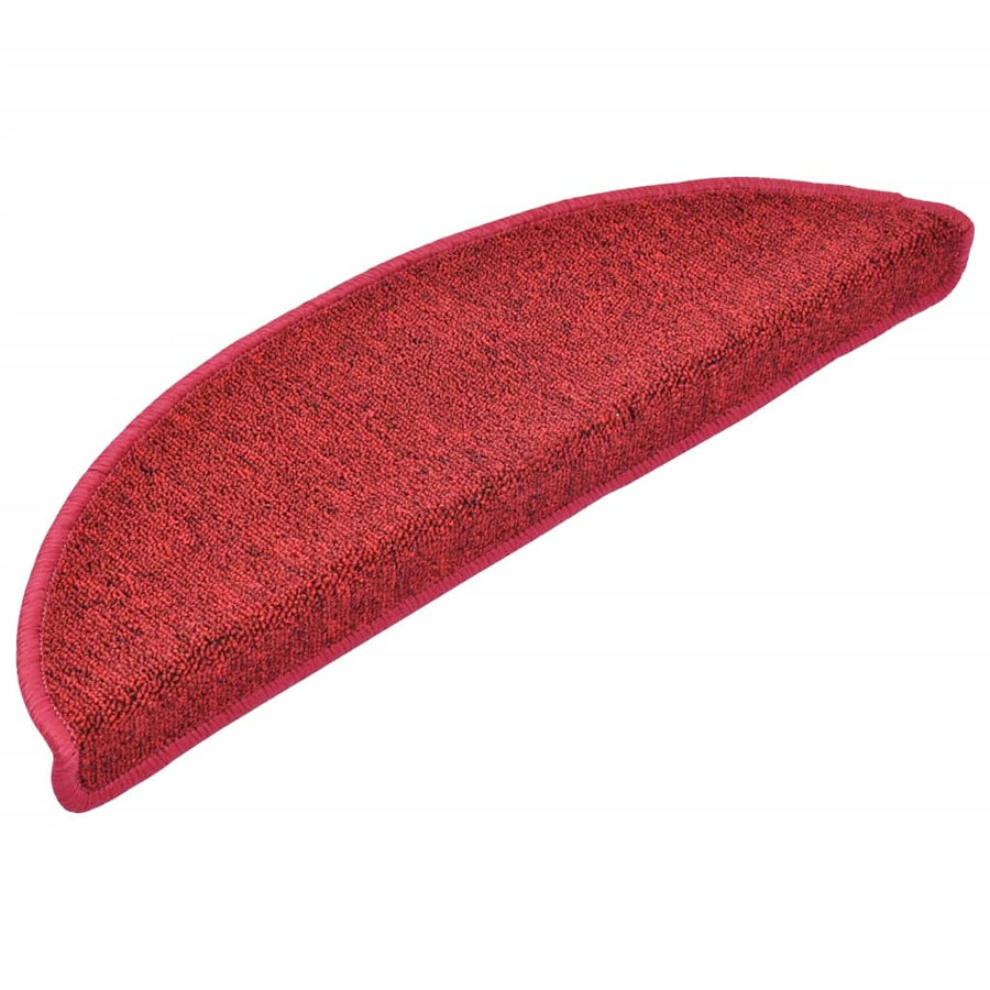 15 st Trapmatten 56x17x3 cm bordeauxrood 15 56 x 17 x 3 cm Bordeauxrood