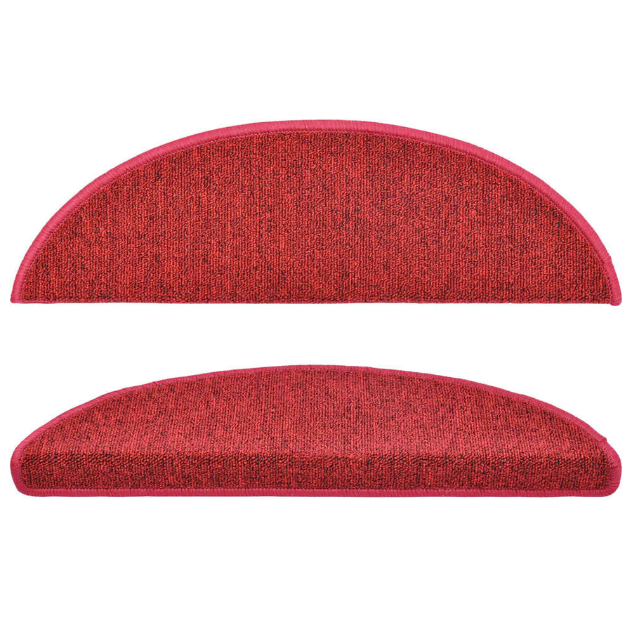 15 st Trapmatten 56x17x3 cm bordeauxrood 15 56 x 17 x 3 cm Bordeauxrood