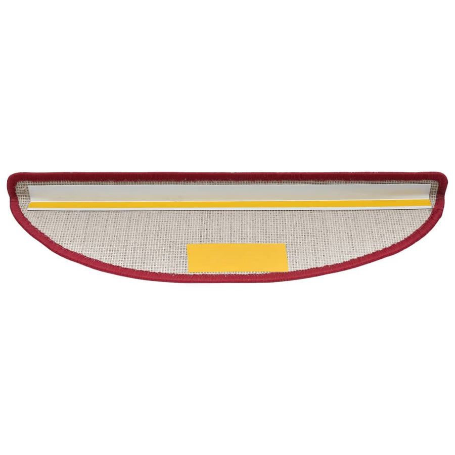 15 st Trapmatten 56x17x3 cm bordeauxrood 15 56 x 17 x 3 cm Bordeauxrood