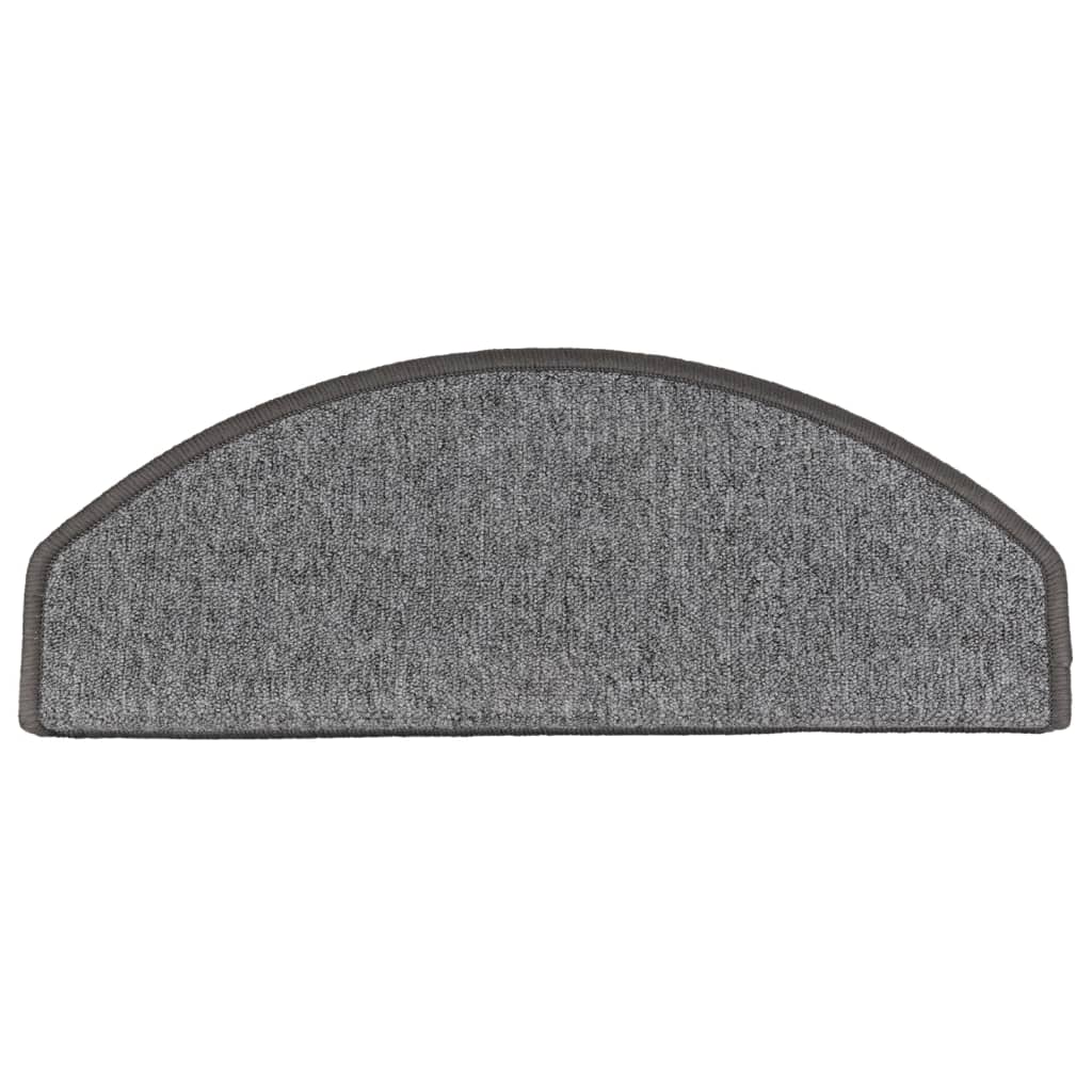 15 st Trapmatten 65x24x4 cm donkergrijs 15 65 x 24 x 4 cm Donkergrijs