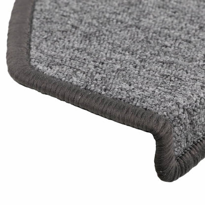 15 st Trapmatten 65x24x4 cm donkergrijs 15 65 x 24 x 4 cm Donkergrijs