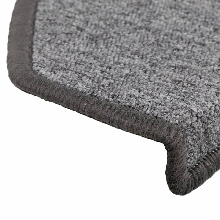 15 st Trapmatten 65x24x4 cm donkergrijs 15 65 x 24 x 4 cm Donkergrijs