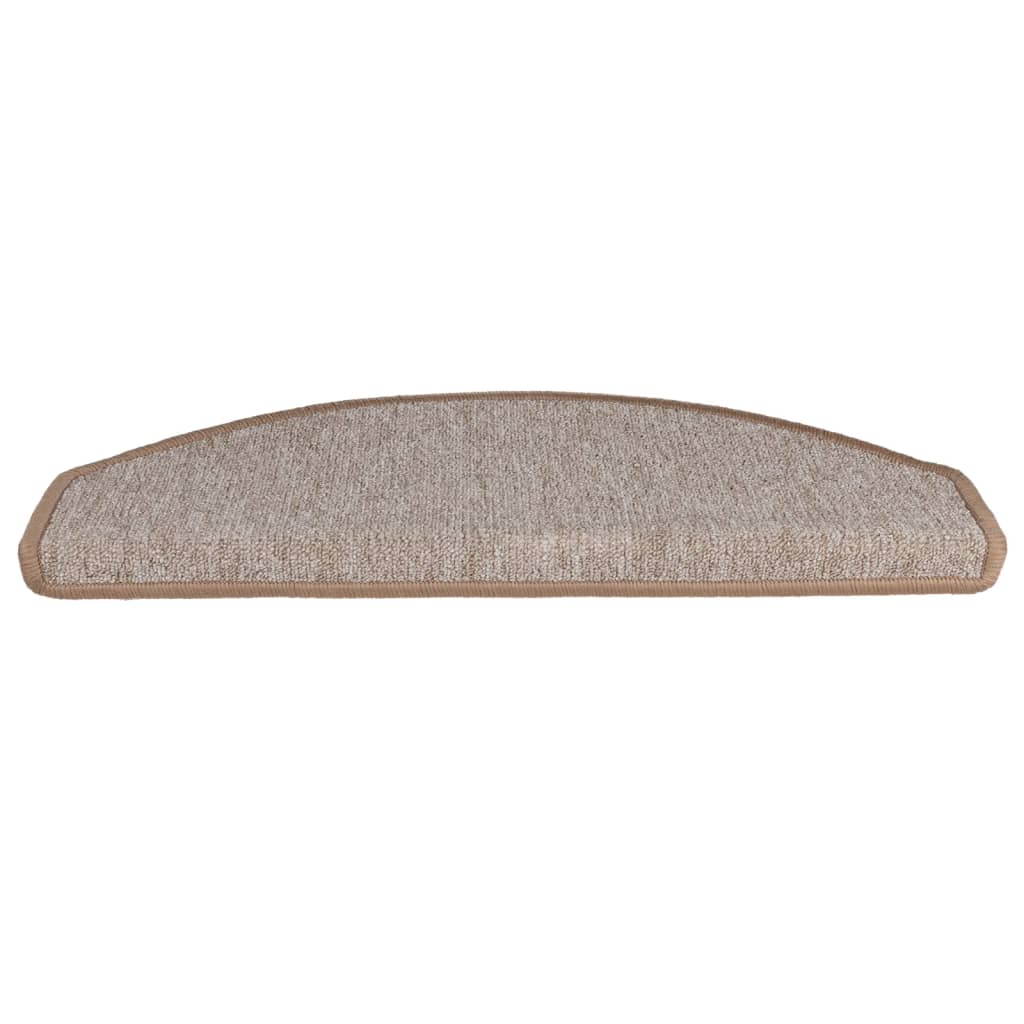 15 st Trapmatten 65x24x4 cm lichtbruin 15 65 x 24 x 4 cm Lichtbruin