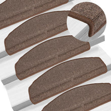 15 st Trapmatten 65x24x4 cm koffiebruin 15 65 x 24 x 4 cm Koffiebruin