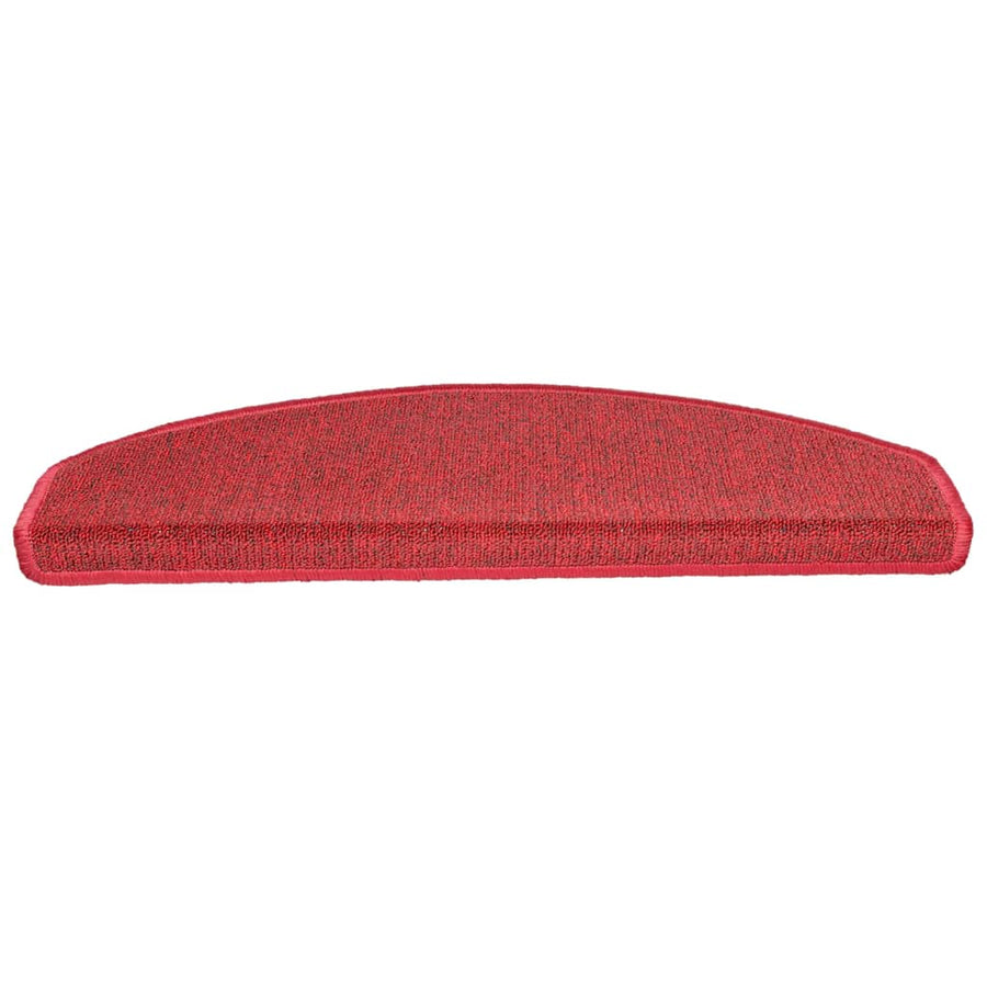 15 st Trapmatten 65x24x4 cm bordeauxrood 15 65 x 24 x 4 cm Bordeauxrood