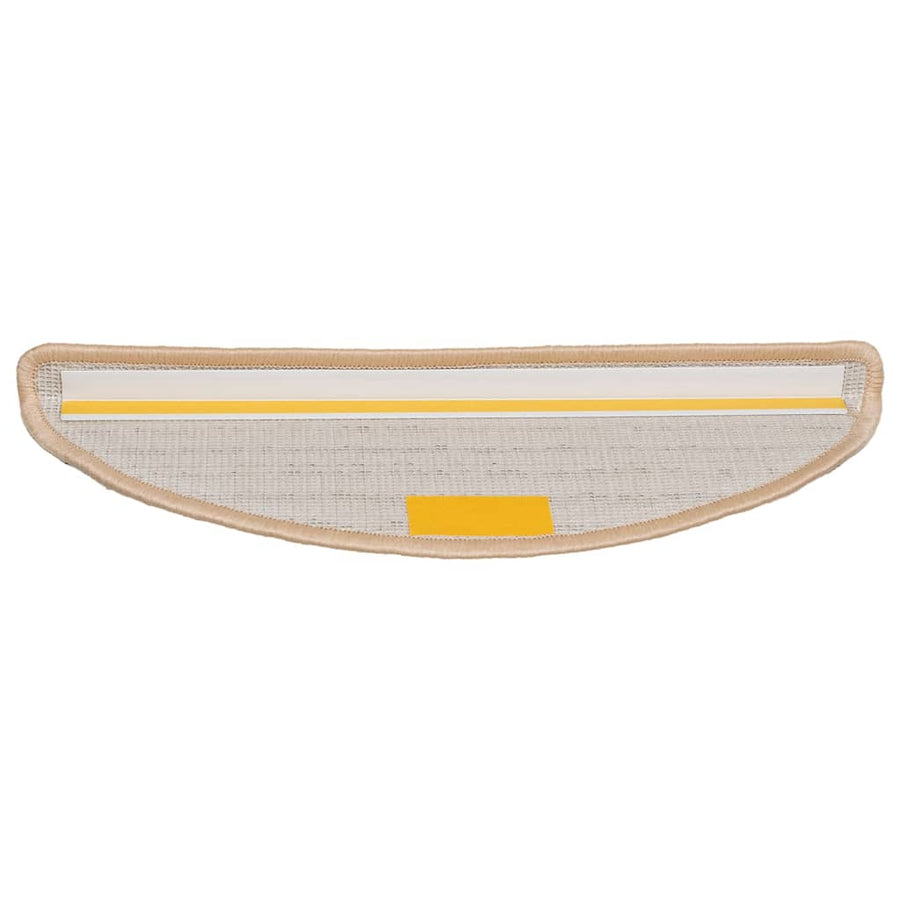 Trapmatten 15 st 56x17x3 cm crèmekleurig 15 56 x 17 x 3 cm Crème