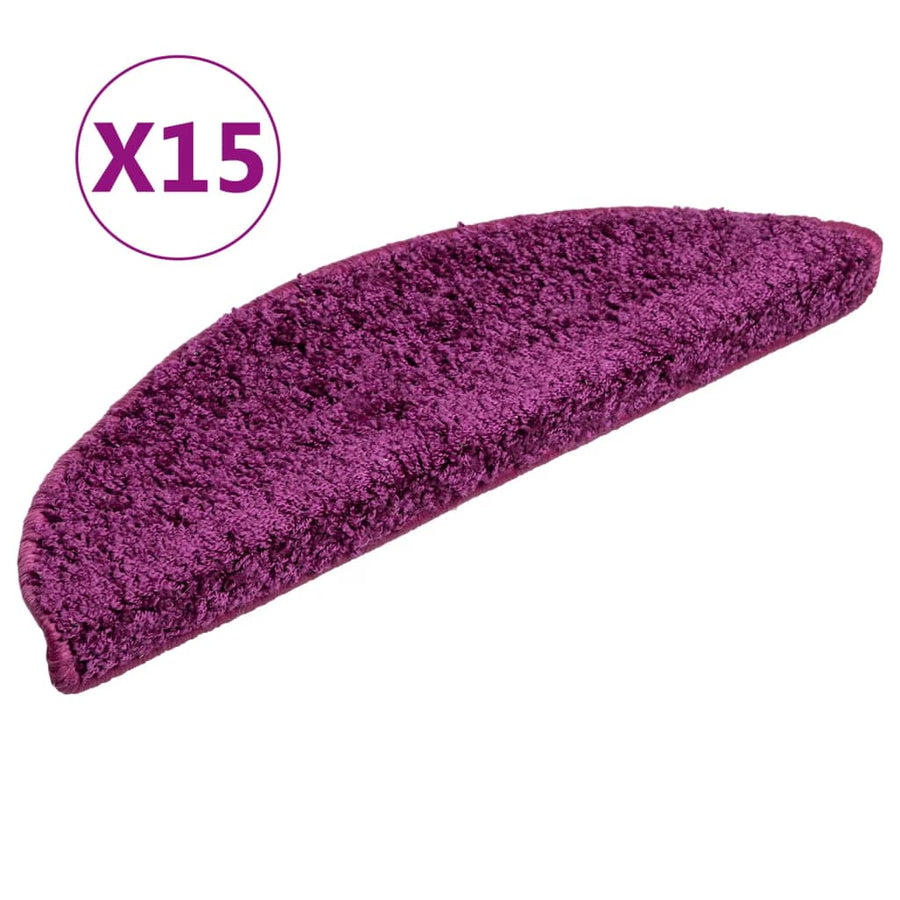 Trapmatten 15 St 56X17X3 Cm Violet 56 x 17 x 3 cm