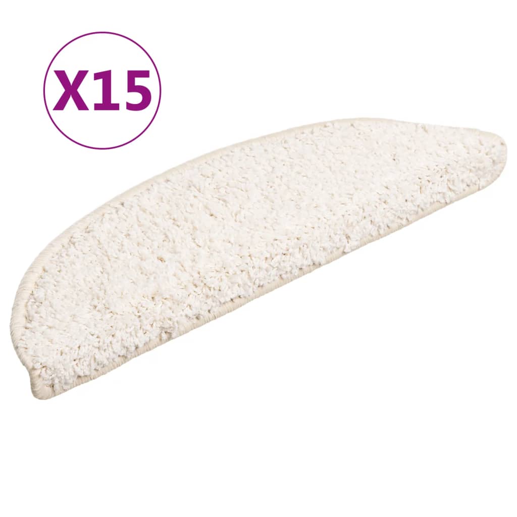 Trapmatten 15 st 56x17x3 cm wit 15 56 x 17 x 3 cm Wit