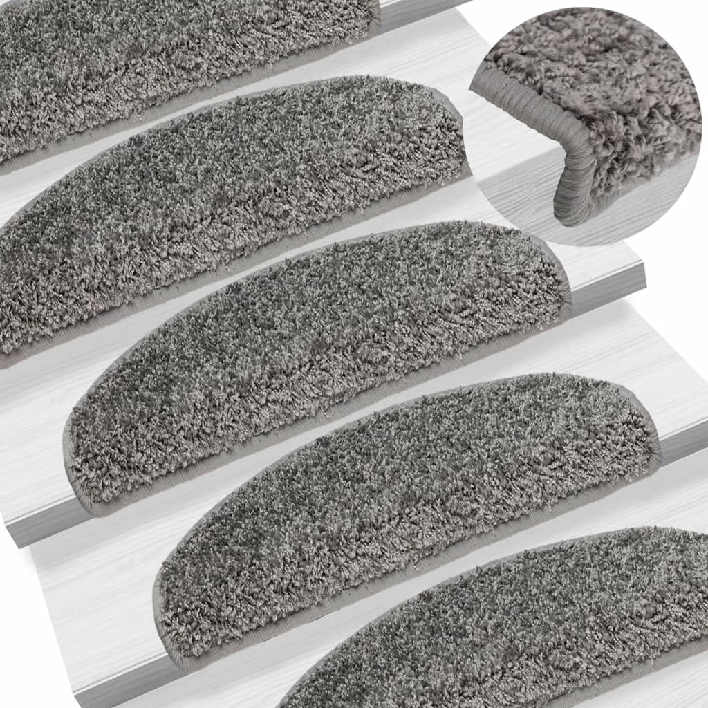 Trapmatten 15 st 65x21x4 cm grijs 15 65 x 21 x 4 cm Grijs