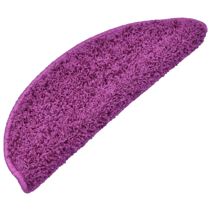 Trapmatten 15 St 65X21X4 Cm Violet 65 x 21 x 4 cm