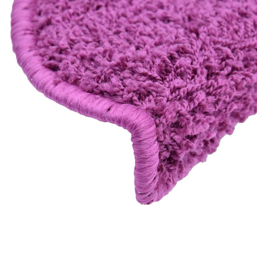 Trapmatten 15 St 65X21X4 Cm Violet 65 x 21 x 4 cm