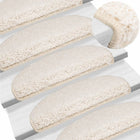 Trapmatten 15 st 65x21x4 cm wit halfrond