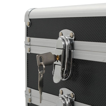 Make-up trolley aluminium zwart Zwart