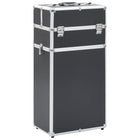 Make-Up Trolley Aluminium Zwart