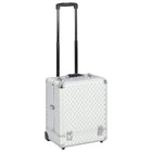 Make-Up Trolley 35X29X45 Cm Aluminium Zilverkleurig