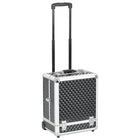 Make-Up Trolley 35X29X45 Cm Aluminium Zwart