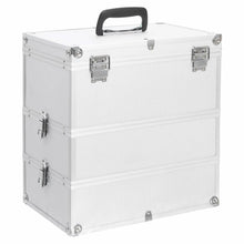 Make-Up Koffer 37X24X40 Cm Aluminium Kleurig Zilver