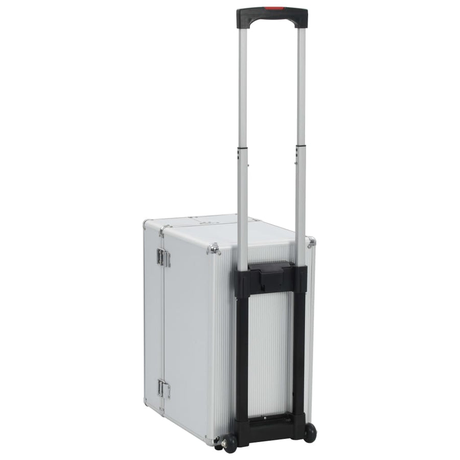 Pilotentrolley 47X39X27 Cm Aluminium Zilverkleurig 47 x 39 x 27 cm