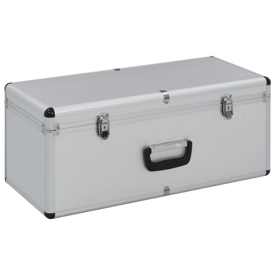 Opbergkoffers Aluminium Kleurig Zilver