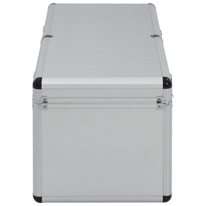 Opbergkoffers Aluminium Kleurig Zilver