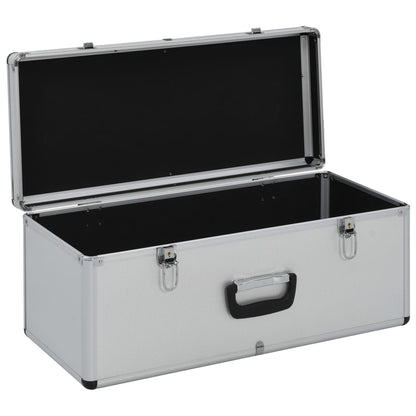 Opbergkoffers Aluminium Kleurig Zilver
