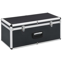Opbergkoffers Aluminium Zwart