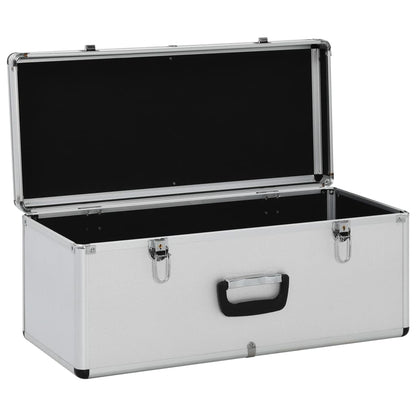 Opbergkoffers Aluminium Kleurig Zilver