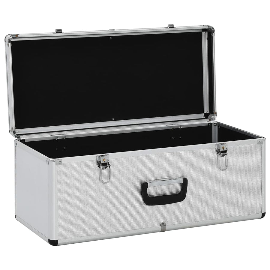Opbergkoffers Aluminium Kleurig Zilver