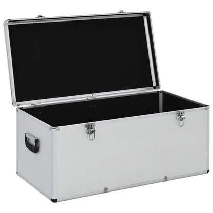 Opbergkoffers Aluminium Kleurig Zilver