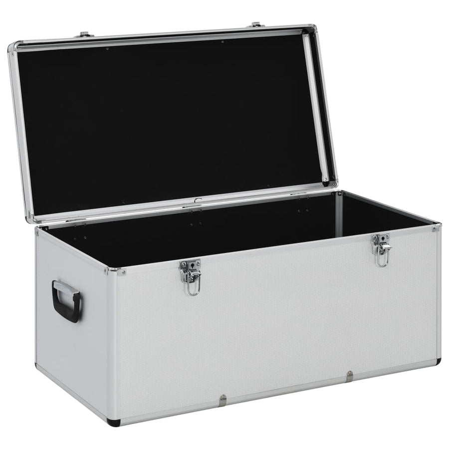 Opbergkoffers Aluminium Kleurig Zilver